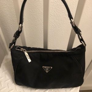 PRADA AUTHENTIC VINTAGE NYLON MINI SHOULDER BAG